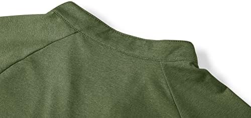 Крисули женски голф -маици со кратки ракави со кратки ракави, лесен, кој работи UPF50+ кошула без јаки