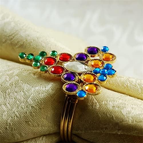N/A салфетка прстени и декоративни држачи за салфетки 24 парчиња свадбени салфетки прстени метални држачи за салфетка