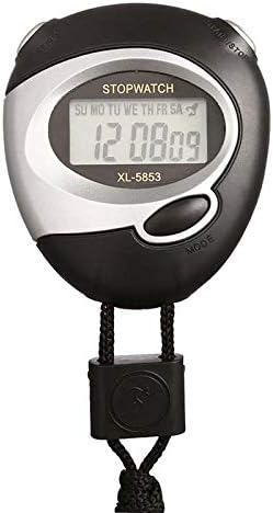 Дигитален рачен мултифункционален електронски хронографски спортски тајмер за стопирање Стоп за часовници за спортски тренери Фитнес тренери