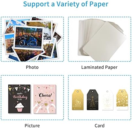 Mxiaoxia Portable A4 лизгачка хартија за лизгање 12,6 инчи со намалување на хартијата за хартија