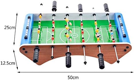 ZSEDP Tabletop Foosball Game, за деца возрасни, 6 столбови, фудбал на маса