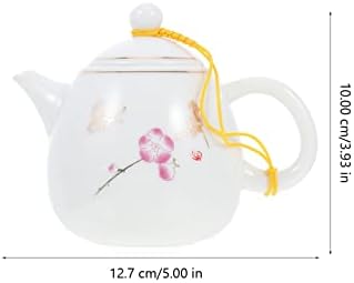 Doitool чај садови чај садови чај садови кинески керамички класичен чај сад бизнис мал подарок рачно изработен азиски кујнски чај