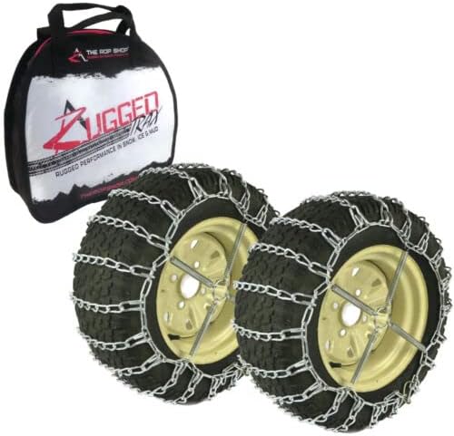 Продавницата РОП | 2 Пар за ланец на гуми за едноставност 18x8.5x8 предни 22x11x10 задни трактори гуми