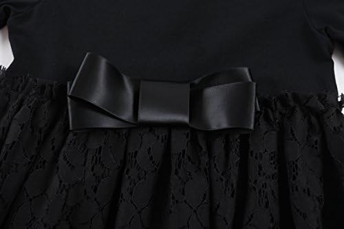 Обичниот Сатенски Фустан Од Тантела На Бони Били Девојка Со Црн Лак
