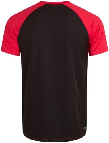 Атлетска маица за мажи во Спајдер - Активна перформанси Спортски тети - суво вклопување кошула со кратки ракави