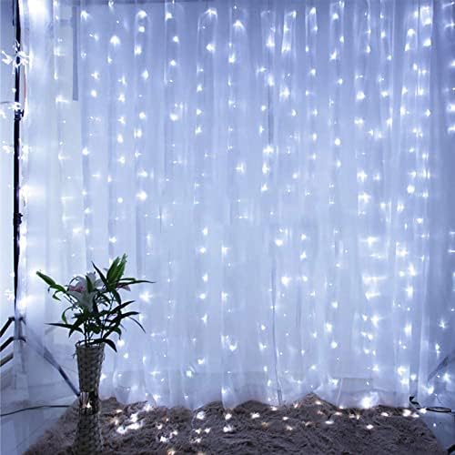 Светла за самовила завеса, висока осветленост водоотпорни жици светла за свадбена спална соба Денот на благодарноста, внатрешни