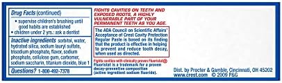 Заштита на шуплината на сртот Редовна паста за заби, 0,85 унца - 240 по случај.