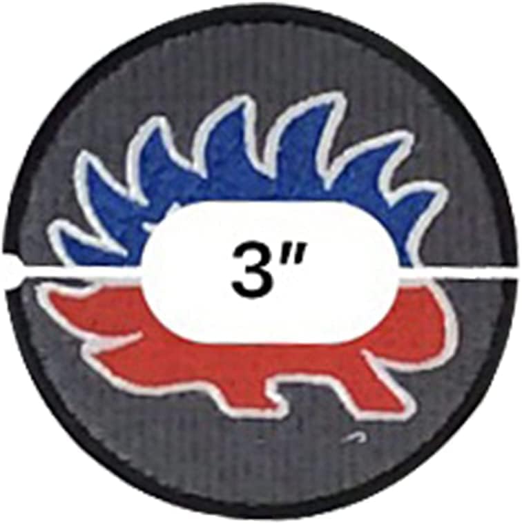Сив либертаријански диск извезена железо-на лепенка шива на националниот амблем