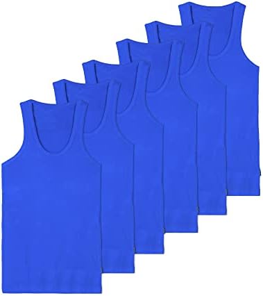 6 пакувања со памучни резервоари за мажи, памук тренингот за вежбање, кошули за теретани, бодибилдинг фитнес мускулни маички кошули