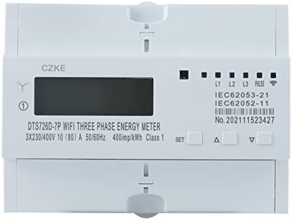 HWGO 3 фаза DIN Rail Tuya 50/60Hz 3 * 120V 3 * 220V 3 * 230V WiFi Smart Energy Meter Timer Temer Monitor Consumption Monitor KWH Wattmeter
