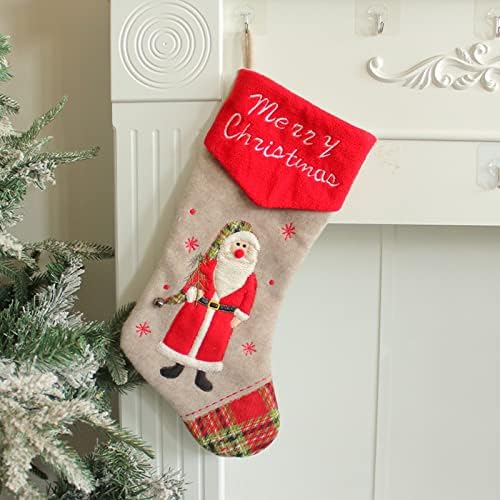 Декоративни велигденски јајца Големи бонбони подароци чорапи персонализирани камин порибување Божиќни украси за дома и додаток за забава за детски семејни празн?
