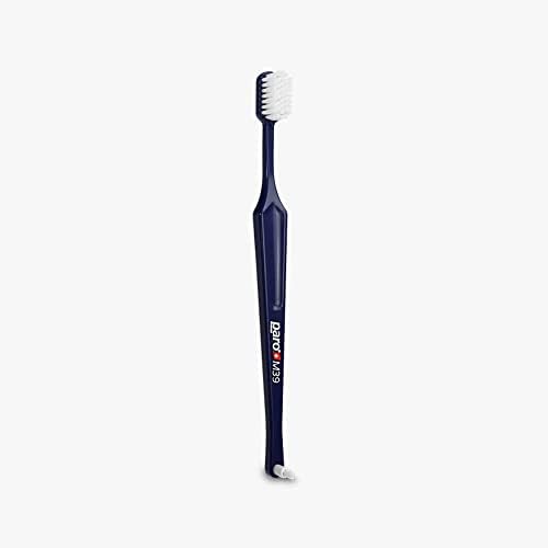Паро М39 четка за заби | Дополнителна чувствителна четка за заби со средни влакната и заменливиот меѓусебно вселената f | 5 реда, 39 тафти |