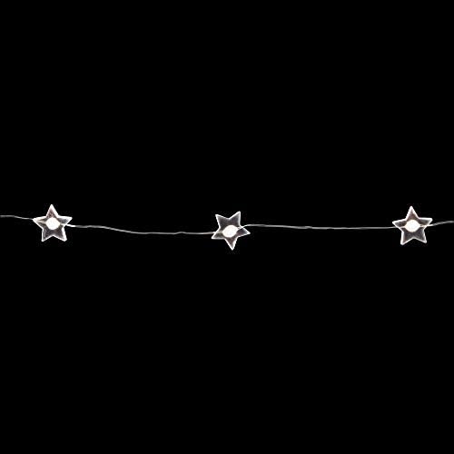 Домашни акценти Одмор од 6 метри Осветлена должина со 18-светла LED топла бела starвезда ултра жица светлина BA13-S018-A1