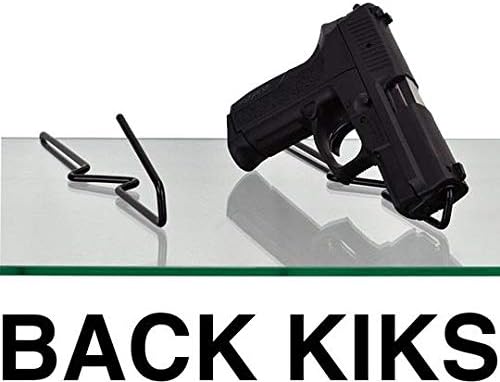 Kikstands и прикази на пиштоли - Додатоци за пиштоли за прикажување и складирање, лепило бесплатно метал, држач за приказ на пиштол и пушка,