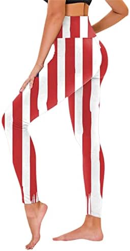 Обична Работна Облека За Жени Денот На Независноста За Жени Американски 4 од јули ХЕЛАНКИ 3Х хеланки ЗА Жени Плус