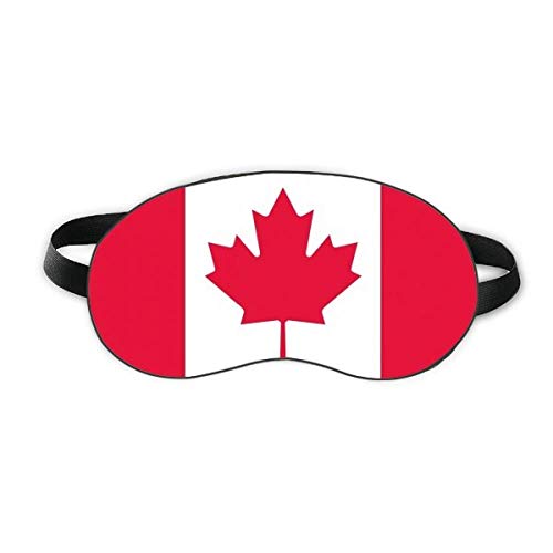Канада Национално знаме Северна Америка Земја Спиење Око штит Мека ноќ Окриеност на слепите сенка