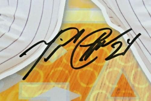 2007 година Мигел Кабрера го потпиша целиот постер на Starвезда со налепница за автентикација на MLB - Автограмирани фотографии од MLB