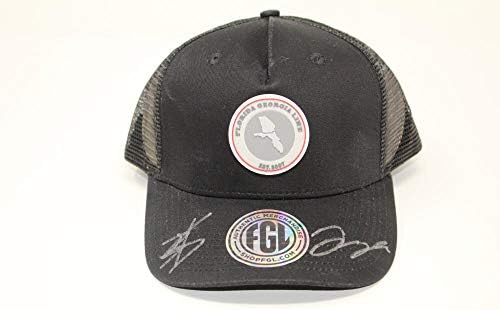 Флорида Georgiaорџија линија двојна потпишана капа за капа на бејзбол капа - FGL Tyler & Brian