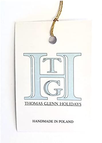 Висок дизајн ламјтни лајсни божиќни украси од стаклена топка од Томас Глен