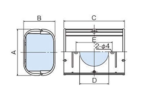 Инаба Денко SJA-100-G водовод козметички капак, зглоб на гранки за отстранување на wallидови, сива