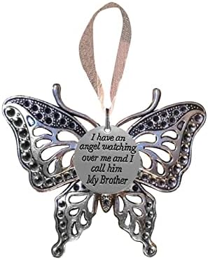 Лијанјао Шупливи Резба Исклучителна Пеперутка Спомен Семејство Приврзок, Одбележи Најблиски &засилувач; Семејство Пеперутка Декорација,