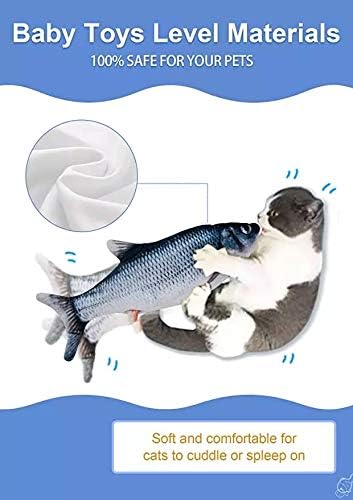 Мачка риба играчка USB електронска 3D ткаенина за мачкање танцување риба