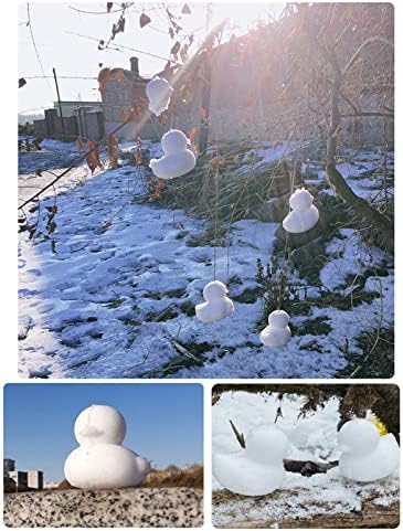 Spyminnpoo Патка Форма Снежни Топки Производител, Снежни Топки Обликување Клипови Стеги Со Рачка За Деца Снежни Топки Борба Плажа Игра