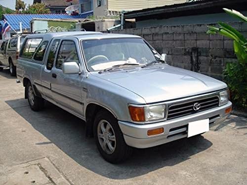 Завршен квартал за заклучување на прозорецот Темно сива боја за Toyota Hilux Pickup Mk3 LN85 1989-1995