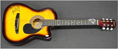 Rex Allen Jr Hand потпиша автограмирана гитара поп -cuntry Star Her Over JSA S73553