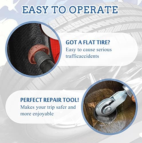 Ролери за лепење на гуми CuidysDP и тркала за тампонирање на волфрам, алатка за поправка на гуми, алатка за ролери за лепење на гуми и алатка