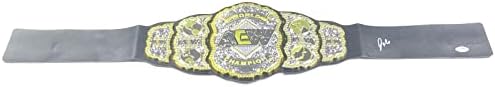 Јулија Харт Го Потпиша Шампионскиот Појас ПСА/ДНК АЕВ NXT Автограмно Борење - Автограмирани Наметки За Борење, Стебла И Ремени