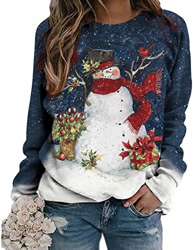 Тинејџери одмор Божиќни облеки манжетни со долги ракави палта, џемпер со чамци од вратот starвезда лабава вклопени облеки v1