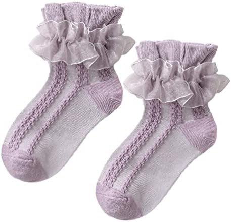 Топтим Големи Мали Девојчиња Фустан Чорапи Принцеза Тинејџери Танц Чорап Лолита Глуждот чорап 1-16Ј