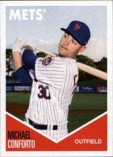 2018 Topps 582 Montgomery Club 11 Michael Conforto New York Mets Ретки ексклузивни картички за тргување со бејзбол МЛБ
