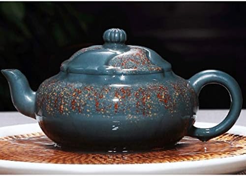 Uxzdx чајник, рачно изработено со генијалност, тркалезна и компактна, удобна за држење и уникатно