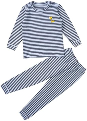 Лојански деца момчиња девојчиња термичка долна облека Поставете маица со долги ракави со атлетска маица и хеланки активна облека