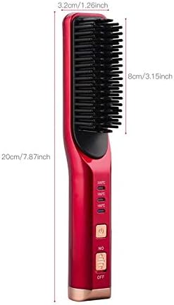 ZLXDP полнење на косата за полнење на косата за зацрвстување на железото, електрична четка за коса, зацрвстувањето чешел за чешел за виткање,