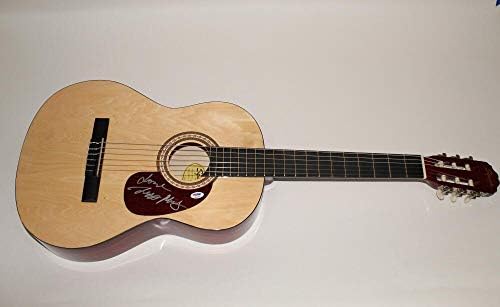 Зиги Марли потпиша акустична гитара за автограм Fender бренд - & Melody Makers PSA