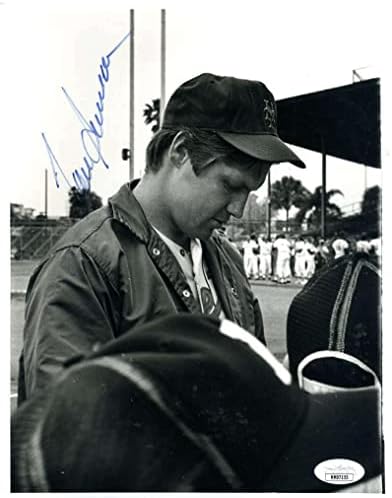 Том Seaver JSA сертифицираше потпишан гроздобер оригинален фото -автограм - автограмирани фотографии од MLB