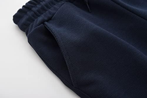 Кисбини момчиња памук џемпери потеми од атлетски панталони џогери за деца