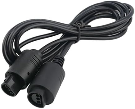 Продолжен кабел 6 ft/1,8 метарски жици со должина на стапалото за N64 контролер и конзола со пристаништа за контролори N64