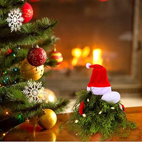 Нуобести Осветлени Божиќни Гноми Осветли Елф Скандинавски Санта Томте Бор Дрво Гном Маса Божиќни Украси