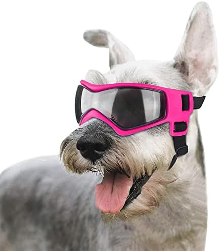 Уживање во очила за кучиња очила за сонце УВ заштита Очила за домашни миленици за миленичиња за ветерници за моторцикли со моторцикли