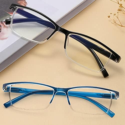 Очили за читање на Ајјадо Сино светло блокирање-1,5 компјутерски читатели мажи жени кои ја зголемуваат очите на очила против сино-зраци