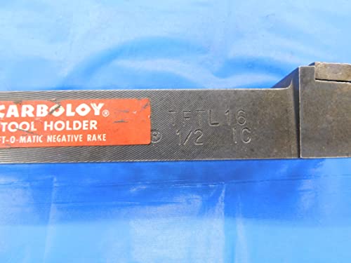 Carboloy Tftl16 Lathe Turning Tool Looder 1 Square Shank 5 7/8 OAL - MB7571AN2