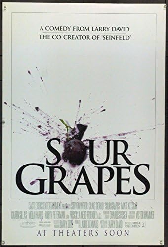 Кисело грозје оригинален по постер за лист