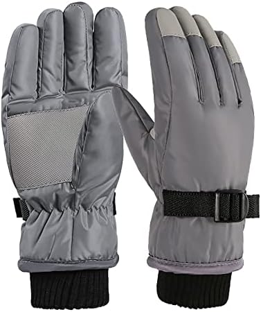 QVKARW Зимски спортски ракавици прилагодливи за момчиња топли девојки Девојки Детски ветерници и зимска спортска опрема за зимска облека, коњи,