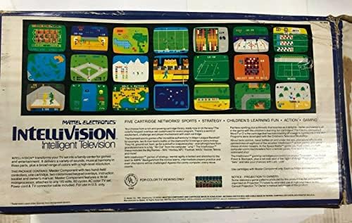 Intellivision Game Console Model: 2609 во Box 1981 DonkeyKong + уште 5 игри