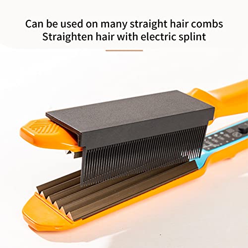 Зацрвстувањето на чешел, пластична електрична сплит, чешел за зацврстување на косата, алатка за стилизирање на косата што може