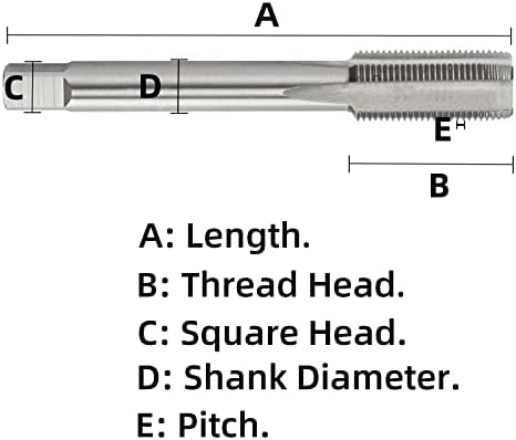 Aceteel M4 x 0,7 Лева рака метричка чешма и сет на умирање, M4 x 0,7 mm HSS машина за навојување и M4 x 0,7 mm Алуминиумска алатка Алатка